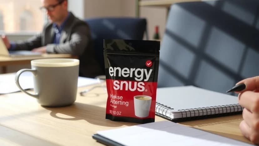 Energi snus som gör dig mer alert